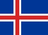 Bandeira da Islândia • Bandeiras do Mundo