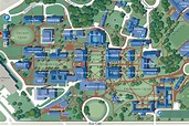 Johns Hopkins University Campus Map – Map Vector
