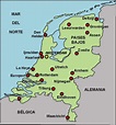 Mapa da Holanda: conheça o paísMinuto Ligado