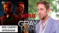 The Gray Man UK Premiere Interviews - Ryan Gosling & Christopher Markus ...