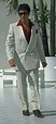 Scarface: Tony's White Pinstripe Suit » BAMF Style