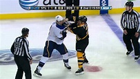 Andrew Ference fights David Backes w/SlowMo 11/6/10 1080p HD - YouTube