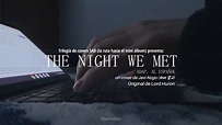 The night we met en español - YouTube