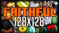 Faithful 128x128 Texture Pack 1.17 + Download & Install Tutorial - YouTube