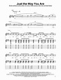 Just The Way You Are Sheet Music | Bruno Mars | Guitar Tab (Single Guitar)