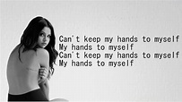 Selena Gomez - Hands To Myself (Letra) - YouTube