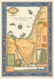 The Picture Map of the Holy Land.: Geographicus Rare Antique Maps