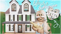 i made a LIFESIZE dollhouse! | ROBLOX Bloxburg - YouTube