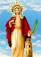 Santa Bárbara, su historia, imágenes y oraciones | Santa bárbara, Santa ...