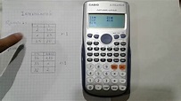 Como interpolar ? Interpolación lineal con calculadora casio fx-570LA ...