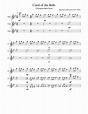 carol of the bells Sheet music for Flute (Mixed Trio) | Musescore.com