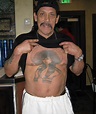 Tattooed Danny Trejo and His Famous Tattoos on His Chest. | Etsy