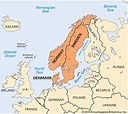 Scandinavia On World Map | Draw A Topographic Map