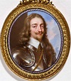 Charles Stuart (1600-1649, King Charles I of England (1625-1649) - portrait by Jean Petitot ...