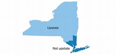 Upstate New York Map - Map Of The World