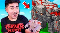 GOLEM DE REDSTONE DE MINECRAFT EN LA VIDA REAL - YouTube