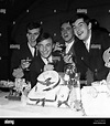 Gerry Marsden celebrates his 21st birthday 1963 with his family at a ...