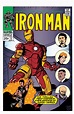 Iron Man 1 comic cover art I drew : r/Marvel