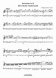 Eine kleine Nachtmusik, K. 525 - I. Allegro (Mozart) - Violin Sheet Music