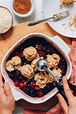 Easy Gluten-Free Berry Cobbler (Vegan) | Minimalist Baker Recipes