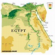 Arriba 92+ Foto Ubicación De Egipto En El Mapa Alta Definición Completa ...