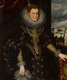 Portrait of the Archduchess Isabella Clara Eugenia of Austria (1566 - 1633), three-quarter ...