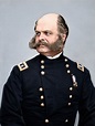 Major General Ambrose Burnside, the commander of the Union Army of the ...