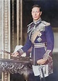 [Photo] Portrait of King George VI of the United Kingdom, 1940s ...