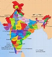 Proposed states and territories of India - Wikipedia | India world map ...
