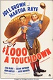 $1000 a Touchdown (Paramount, 1939). Folded, Very Fine-. One Sheet ...