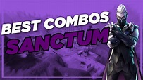Best Chapter 2 Combos | Sanctum + Coven Cape | Fortnite Skin Review ...