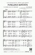 Hakuna Matata | Chornoten für gemischten Chor, 4-stimmig, SATB + Klavier