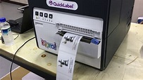 Quick Label QL-111標籤列印速度 彩色標籤印表機 Printing speed - YouTube