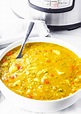 Instant Pot Vegan Split Pea Soup Recipe - Healthier Steps