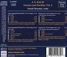 Great Violinists - Menuhin: Bach: Sonatas and Partitas Vol 2, Yehudi ...