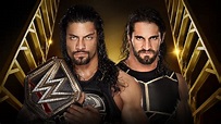 WWE World Heavyweight Champion Roman Reigns vs Seth Rollins à Money In ...