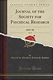 Amazon.com: Journal of the Society for Psychical Research, Vol. 8: 1897 ...