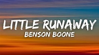 Benson Boone - Little Runaway (Lyrics) - YouTube
