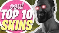 osu! Top 10 Non-Anime Skins Compilation - YouTube