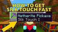 How to easily get Silk Touch in Minecraft! - YouTube