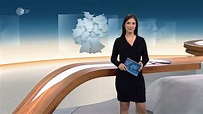 Lisa Mittrücker bei ‘heute - in Deutschland‘ im ZDF am 21.11.2017 ...