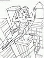 Dibujos de la Mujer Maravilla (Wonderwoman) para Colorear