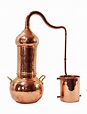 "CopperGarden®" Destille "Essence plus" 2 Liter mit Kolonne "Sorgenfrei ...