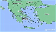Where is Athens, Greece? / Athens, Attica Map - WorldAtlas.com