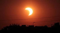 Eclipse parcial de sol del 25 de octubre 2022 ¡Esto debes saber!