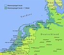 Karte Von Der Nordseeküste - Deutschlandkarte 2023