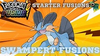 Swampert Fusions! Pokemon Infinite Fusion - YouTube