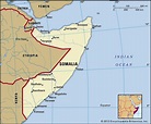 Map of Somalia and geographical facts, Where Somalia on the world map ...