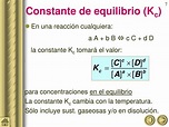 PPT - Equilibrio químico PowerPoint Presentation, free download - ID ...