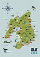 Islay Map | アイラ島, 観光地図, ウイスキー